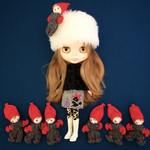 【ブライス・DD】ロシア帽・ホワイト