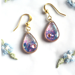 クリスタル雫・ピアス