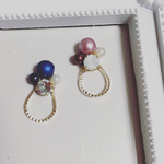 しずくビジューピアス
