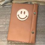 B6レザースケジュール帳カバー✭レザー手帳カバー✭本革のスケジュール帳カバー✭スマイルスケジュール帳
