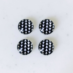【M】Designed Domed 12mm Cabochons