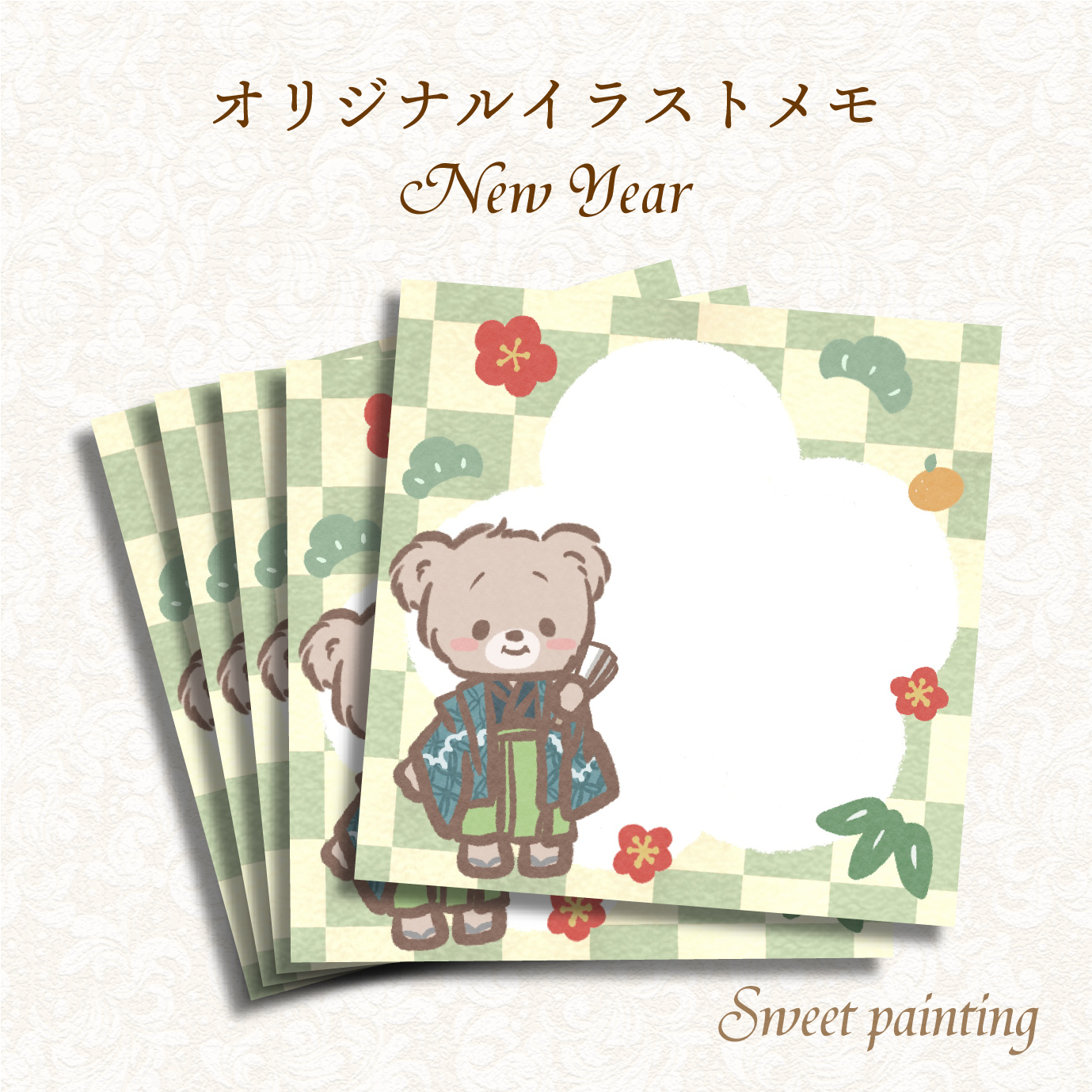 テディベア ノート メモ帳の人気通販 Minne 日本最大級のハンドメイド 手作り通販サイト
