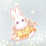 【1／3・21時販売】ぴょんぴょんうさぎのステッカー