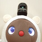 丸耳ブローチ　ホワイト×ホワイト　LOVOT　ラボット