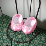 メルちゃんソランちゃん＊靴＊ピンクのフラワーシューズ