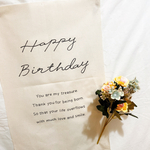 誕生日タペストリー