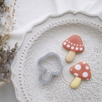 きのこ　クッキー型　(Design by sweets bouquet)