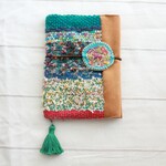 手織りブックカバー兼手帳カバー