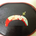ちりめん細工   櫛  置き物(B)和の贈り物