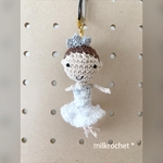雪の女王・バレリーナストラップ