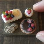 ミニチュア　チョコタルトセット