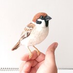 すずめマスコット(大)