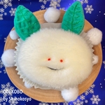 おでこの気まぐれパン【雪うさぎくん】