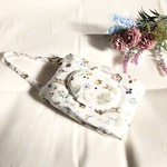 ウエットティッシュ＆おしりふきポーチ ♡ ラビット