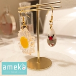 おはぎ様専用🖤似顔絵ピアス