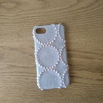 ☆受注製作*ミナペルホネン*タンバリン*ベージュ×ライトピンク*mina perhonen*iPhoneケース*iPhoneカバー*スマホケース*スマホカバー