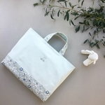 リバティのレッスンバッグ*・゜゜帆布。.:*・゜゜・*