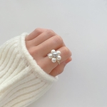 【送料無料‼︎】ビーズフラワーリング💍