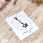 星&スワロフスキー💎シンプルマスクチャーム♡【ピアス(イヤリング)へ変更可能‼︎変更希望の方はメッセージください♡】