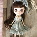 1704 light green ワンピース Blythe ブライス アウトフィット 洋服