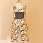 アメコミくまさんのサロペットパンツ＊80㎝