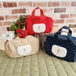 期間限定価格♡たっぷり容量♡ゆるくまドットのオムツポーチ♡小物入れにも♡