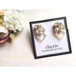 キラキラスクエアpierce・earring