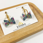 ★イヤリングorピアス 選べます  わっかリボン③《新春セール》
