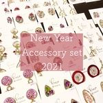 【イヤリング】New Year Accessory 3点set 2021