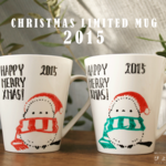 【期間限定】シマエナガのクリスマスマグカップ2015　２点セット