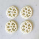 White Lotus Root Pendant Tops