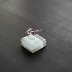 ピンクトルマリン　オルタネイトCZリング　SILVER925