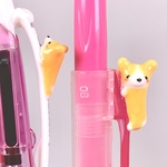 【送料無料・おまけ付】ころポコ福袋2021  【おしりがハートのコーギー】3色ボールペン （黒赤0.7mm・シャーペン0.5mm）・蛍光マーカーピンクインク