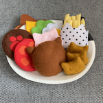 ハンバーガー(=^ェ^=)フェルト ままごと