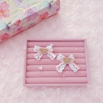くまちゃんレース♡ヘアクリップ♡