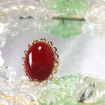 再販。。。レッドアゲートのサンクチュアリring