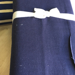コットン100% オックス生地 ネイビー108cm×50cmインド綿オックス 