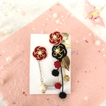 水引　イヤーカフ　ピアス