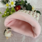 冬物セール！1000→800円💕スイーツ柄🍰あったかキルティング寝袋（内側フリース　コンパクトサイズ　）