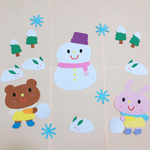 2月 壁面 雪