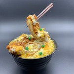 カツ丼の小物入れ