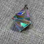 虹の結晶 蛍石型 ビビッド ペンダントトップ　VD-452