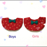 クリスマスを彩る＊ちょこんとリボンスタイ