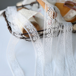 2m単位 繊細 ラッセルレース ブレード 白 BK210103 ハンドメイド 手芸 素材 材料 DIY
