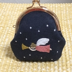 [mi-vivimama様オーダー品] 天使のがま口コインケース