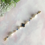 羽織紐兼ブレスレット☆Alhambra    navy 