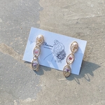 新作♡*°ゆらゆらゴールドロング×ドライフラワー イヤリング　ピアス