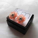 "Anemone" スパンコールイヤリング/ピアス