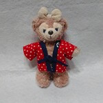 ぬいばサイズ 全キャラクター兼用 ぬいば 冬にピッタリはんてん(半纏) 水玉柄