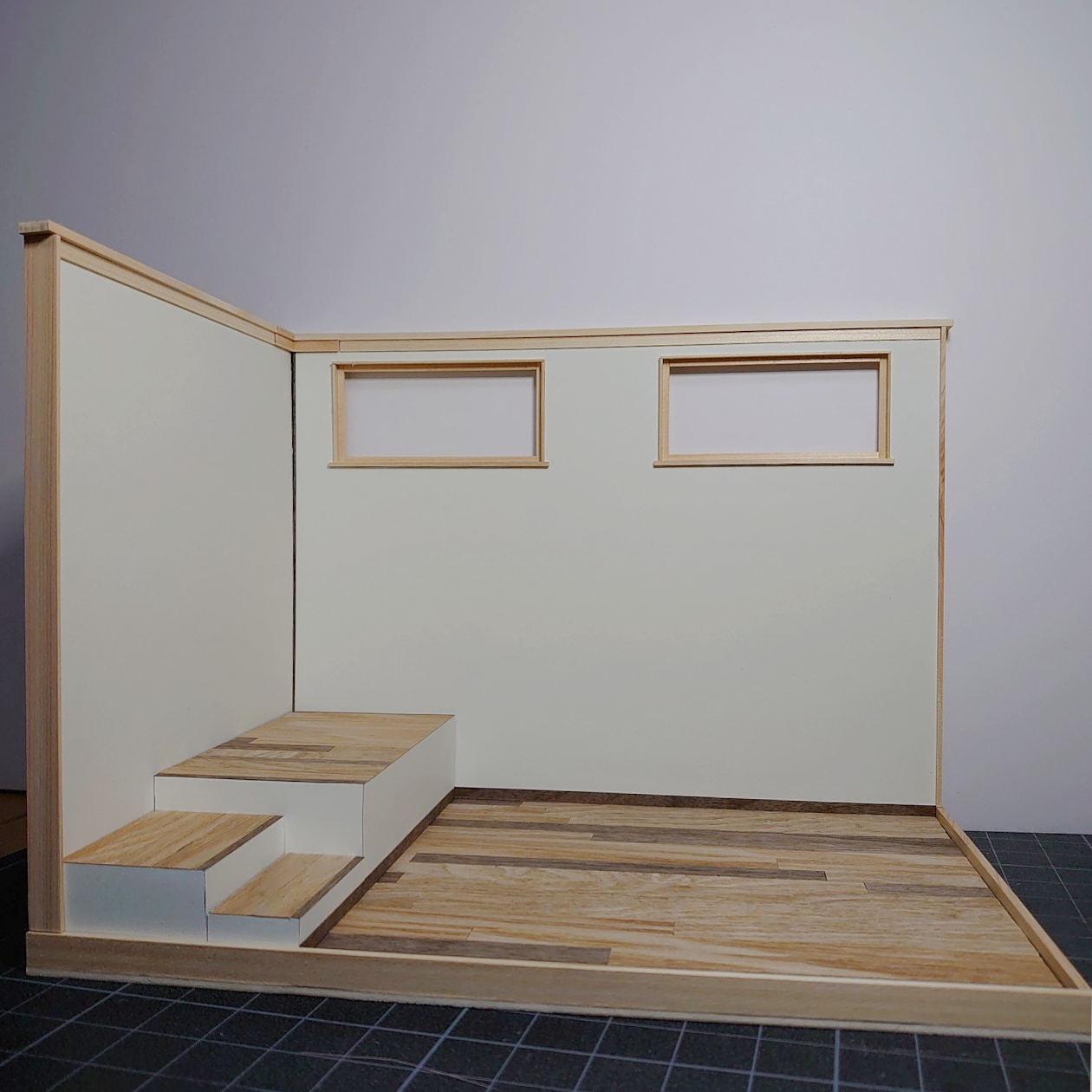kurone様専用ページ⸜❤︎⸝‍ ミニチュア 壁床セット 1/12